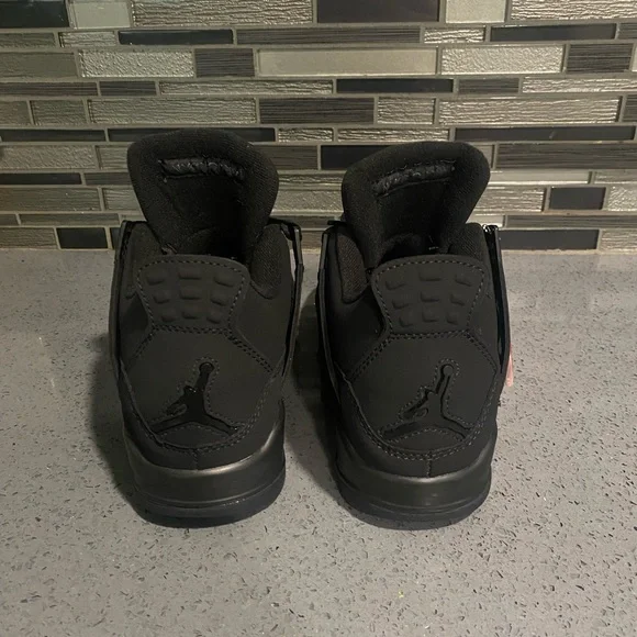 Jordan All-Black High-Top Sneakers - Picture 5 of 5
